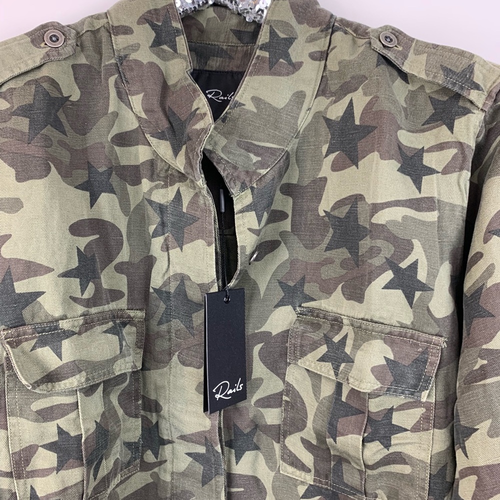 Rails Hendrick Cameo Star Utility Jacket - Picture 4 of 8